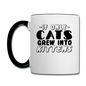 Cats Grew Into Kittens - Black - Contrast Coffee Mug - white/black