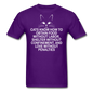 Cats Know - White - Unisex Classic T-Shirt - purple