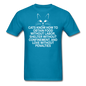 Cats Know - White - Unisex Classic T-Shirt - turquoise