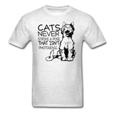 Cats - Photogenic - Black - Unisex Classic T-Shirt - light heather gray