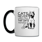 Cats - Photogenic - Black - Contrast Coffee Mug - white/black