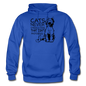 Cats - Photogenic - Black - Gildan Heavy Blend Adult Hoodie - royal blue