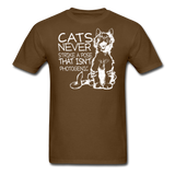 Cats - Photogenic - White - Unisex Classic T-Shirt - brown