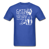 Cats - Photogenic - White - Unisex Classic T-Shirt - royal blue