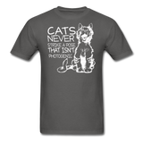 Cats - Photogenic - White - Unisex Classic T-Shirt - charcoal