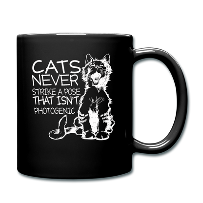 Cats - Photogenic - White - Full Color Mug - black