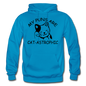 Cat Puns - Black - Gildan Heavy Blend Adult Hoodie - turquoise