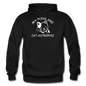 Cat Puns - White - Gildan Heavy Blend Adult Hoodie - black