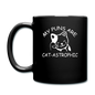 Cat Puns - White - Full Color Mug - black