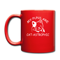 Cat Puns - White - Full Color Mug - red