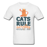Cats Rule - Unisex Classic T-Shirt - white