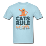 Cats Rule - Unisex Classic T-Shirt - powder blue
