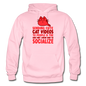 Cat Videos - Gildan Heavy Blend Adult Hoodie - light pink