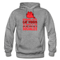 Cat Videos - Gildan Heavy Blend Adult Hoodie - graphite heather