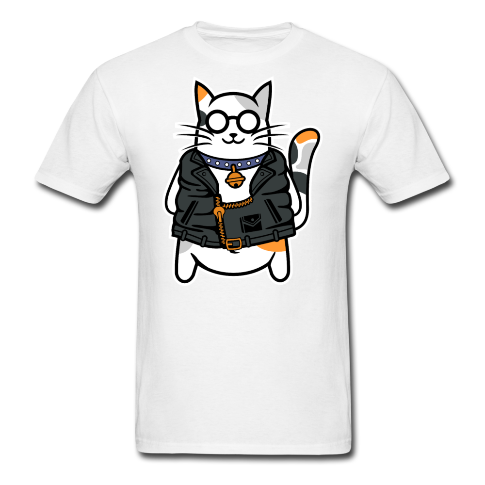 Cool Cat - Unisex Classic T-Shirt - white