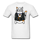 Cool Cat - Unisex Classic T-Shirt - white