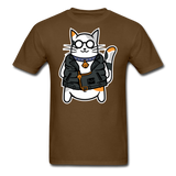 Cool Cat - Unisex Classic T-Shirt - brown