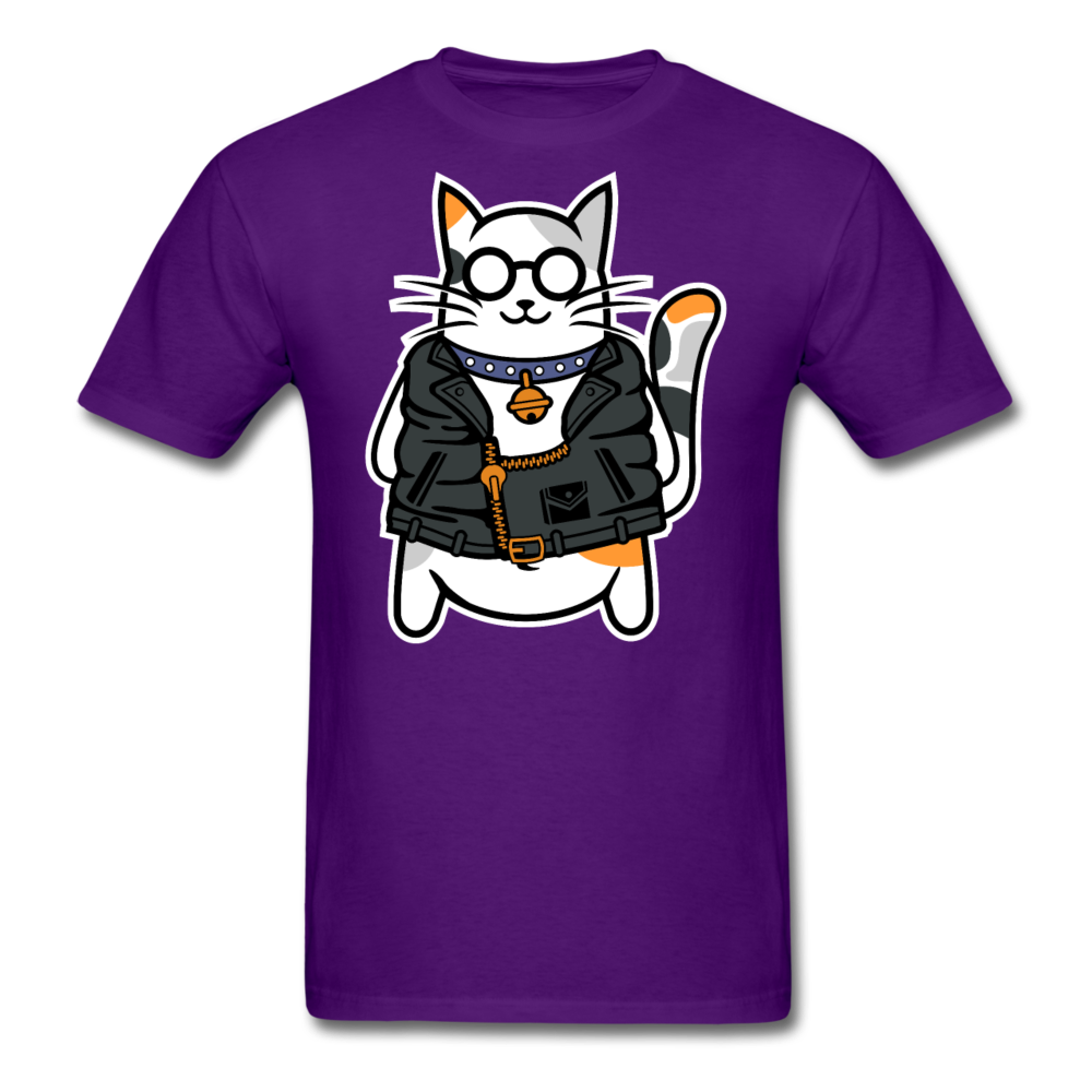 Cool Cat - Unisex Classic T-Shirt - purple