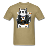 Cool Cat - Unisex Classic T-Shirt - khaki