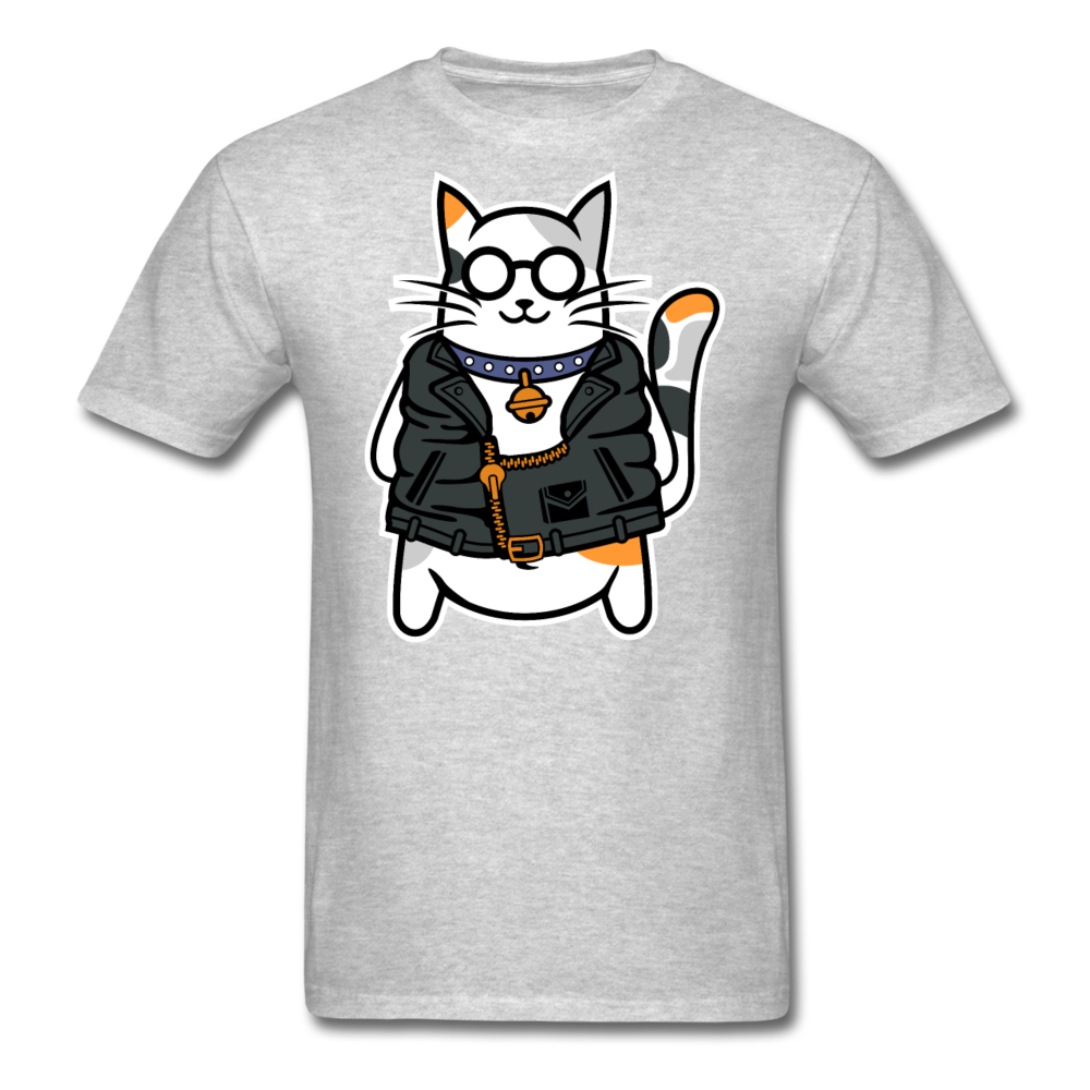 Cool Cat - Unisex Classic T-Shirt - heather gray