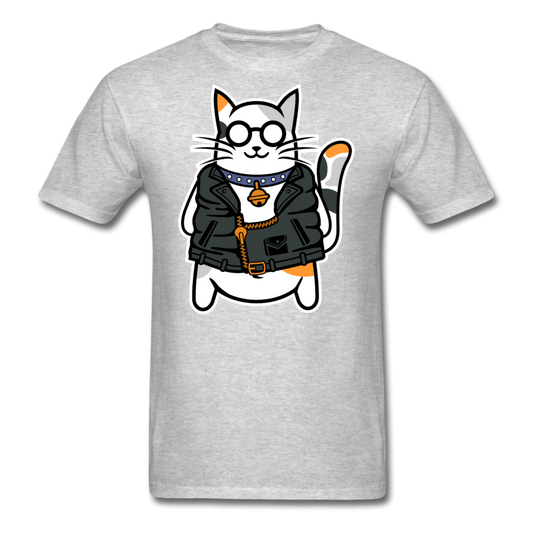 Cool Cat - Unisex Classic T-Shirt - heather gray