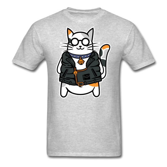 Cool Cat - Unisex Classic T-Shirt - heather gray