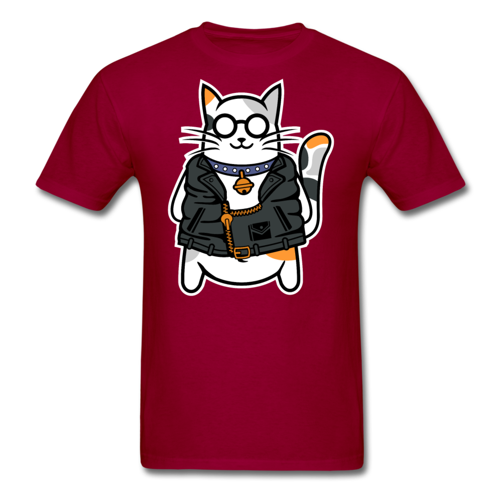 Cool Cat - Unisex Classic T-Shirt - dark red