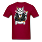 Cool Cat - Unisex Classic T-Shirt - dark red