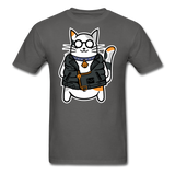 Cool Cat - Unisex Classic T-Shirt - charcoal