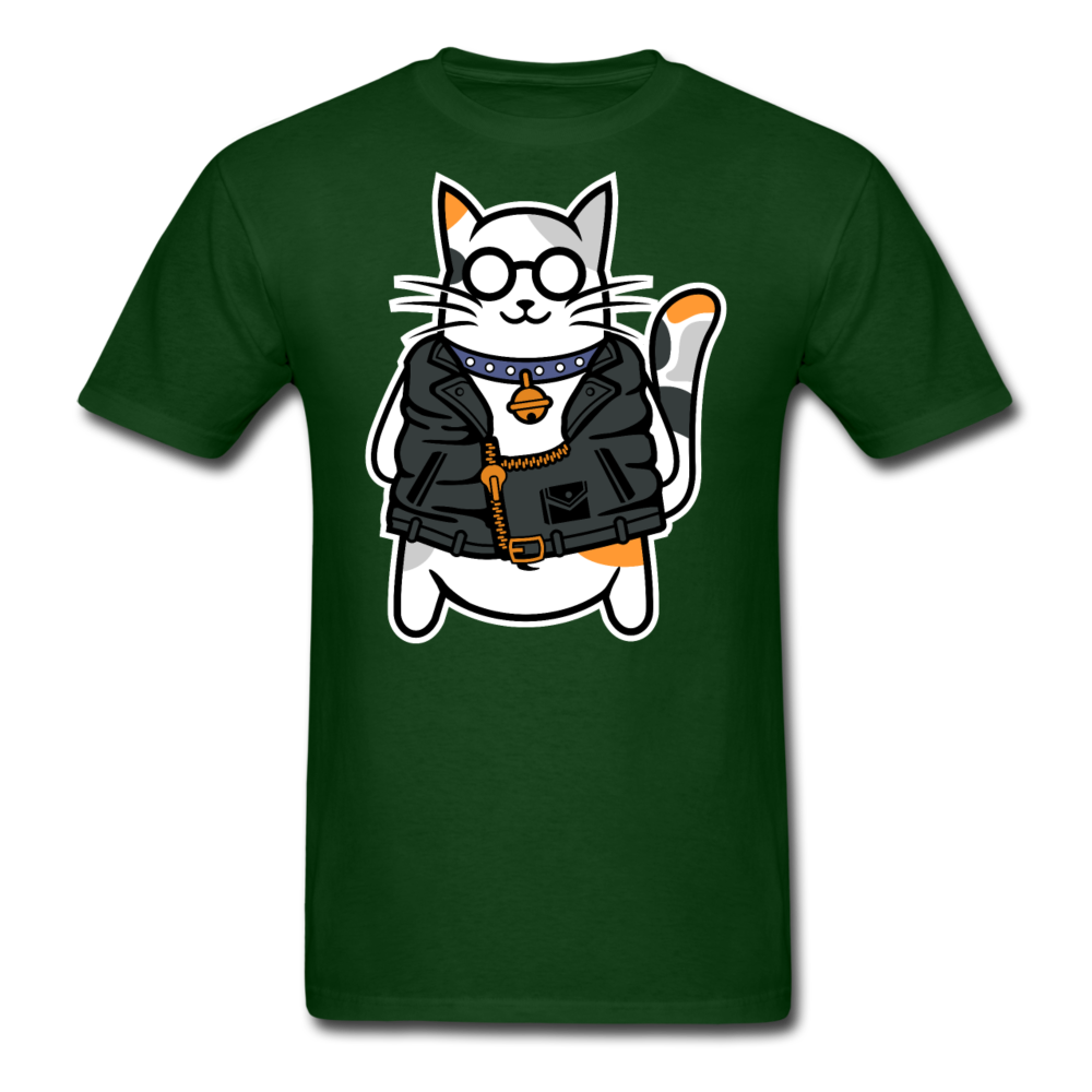 Cool Cat - Unisex Classic T-Shirt - forest green