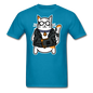 Cool Cat - Unisex Classic T-Shirt - turquoise