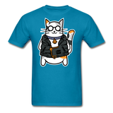 Cool Cat - Unisex Classic T-Shirt - turquoise