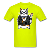 Cool Cat - Unisex Classic T-Shirt - safety green
