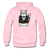Cool Cat - Gildan Heavy Blend Adult Hoodie - light pink