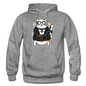 Cool Cat - Gildan Heavy Blend Adult Hoodie - graphite heather