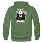 Cool Cat - Gildan Heavy Blend Adult Hoodie - military green