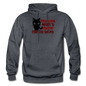 My Cat Won't Dump Me By Text - Gildan Heavy Blend Adult Hoodie - charcoal gray