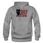 My Cat Won't Dump Me By Text - Gildan Heavy Blend Adult Hoodie - graphite heather