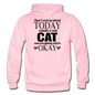 Cuddle A Cat - Gildan Heavy Blend Adult Hoodie - light pink