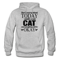 Cuddle A Cat - Gildan Heavy Blend Adult Hoodie - heather gray