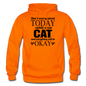 Cuddle A Cat - Gildan Heavy Blend Adult Hoodie - orange