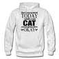 Cuddle A Cat - Gildan Heavy Blend Adult Hoodie - light heather gray