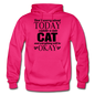 Cuddle A Cat - Gildan Heavy Blend Adult Hoodie - fuchsia