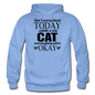 Cuddle A Cat - Gildan Heavy Blend Adult Hoodie - carolina blue