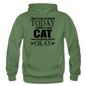 Cuddle A Cat - Gildan Heavy Blend Adult Hoodie - military green