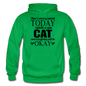 Cuddle A Cat - Gildan Heavy Blend Adult Hoodie - kelly green