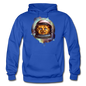 Cosmic Kitty - Gildan Heavy Blend Adult Hoodie - royal blue