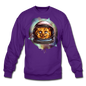 Cosmic Kitty - Crewneck Sweatshirt - purple