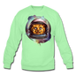 Cosmic Kitty - Crewneck Sweatshirt - lime