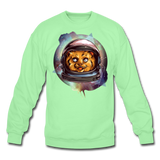 Cosmic Kitty - Crewneck Sweatshirt - lime